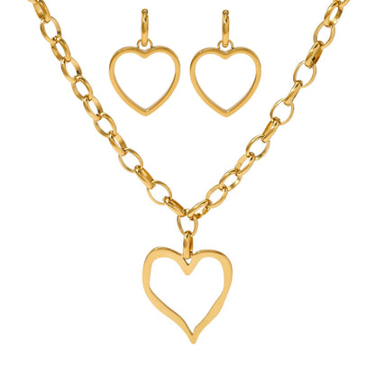 Schmuckset Herz Gold KARMA