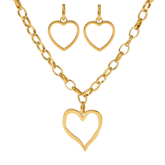 Schmuckset Herz Gold KARMA