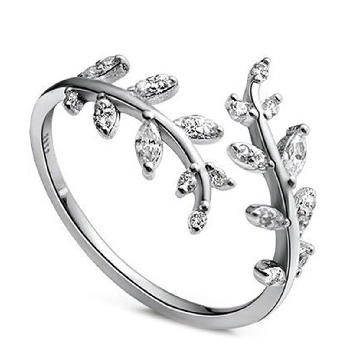Damenring Offen Sterlingsilber 925 KARMA