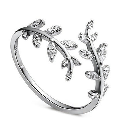 Damenring Offen Sterlingsilber 925 KARMA