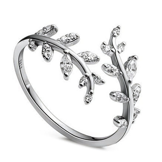 Damenring Offen Sterlingsilber 925 KARMA