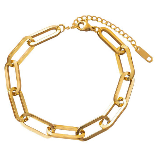 Gliederarmband Silber oder Gold Damen KARMA