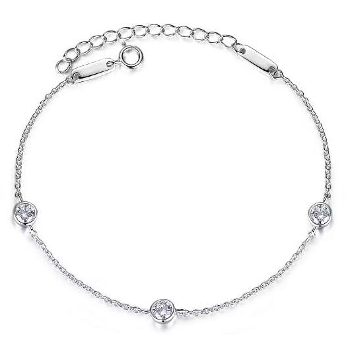 Damenarmband Silber 925 mit Zirkonia KARMA