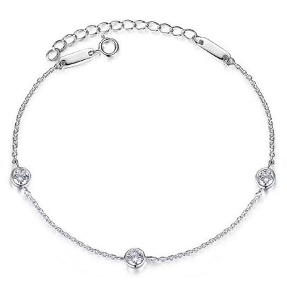 Damenarmband Silber 925 mit Zirkonia KARMA