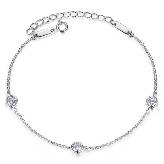 Damenarmband Silber 925 mit Zirkonia KARMA