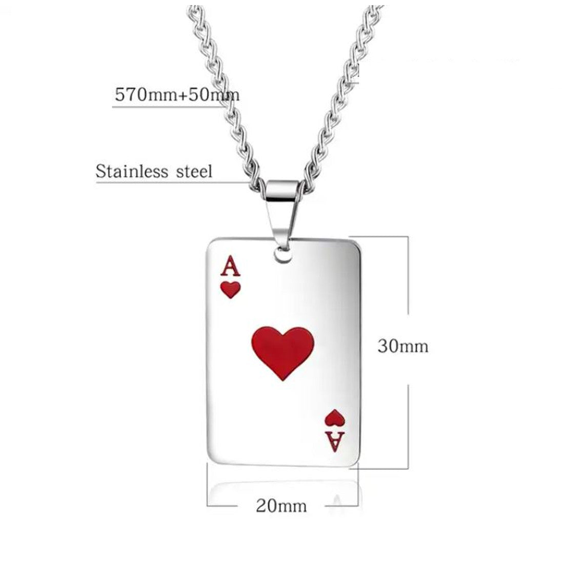 Partnerketten Set Cards Karma