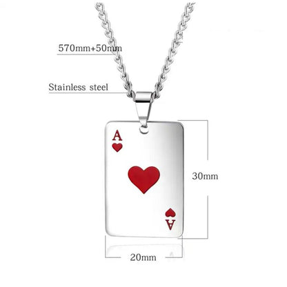 Partnerketten Set Cards Karma