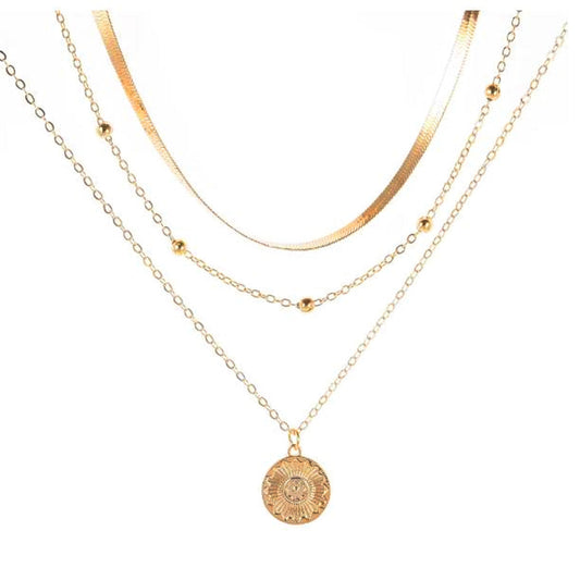 Damenkette Layer Gold KARMA