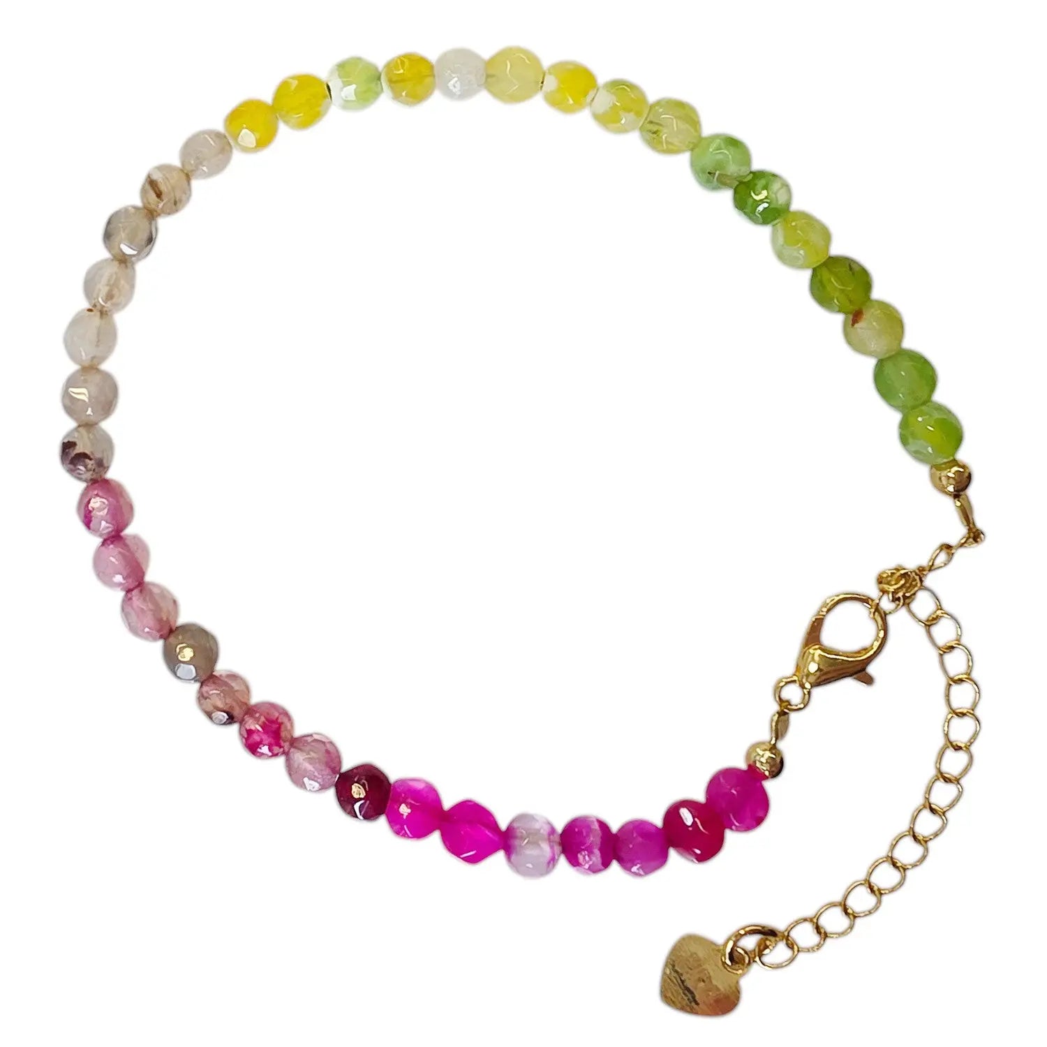 Armband Achat bunt KARMA