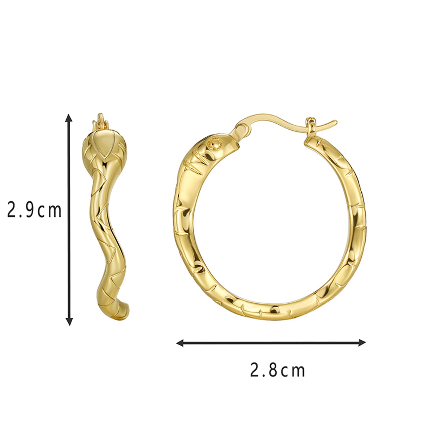 Creolen Gold Silber925 vergoldet Damenohrringe Ohrringe Damen KARMA