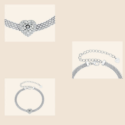 Armband Moissanite Silber925 KARMA