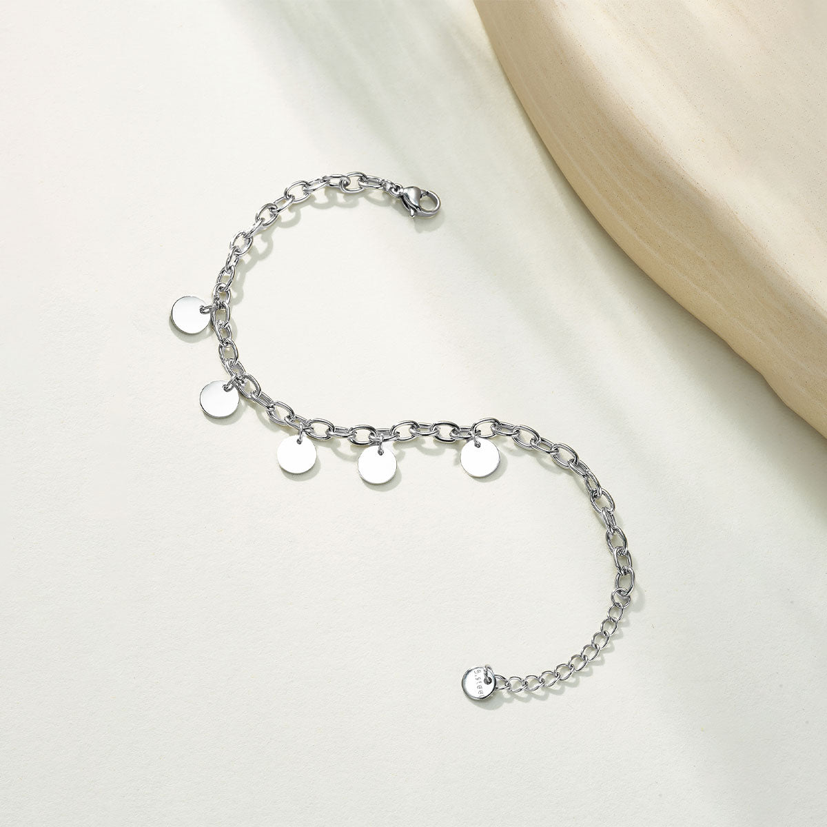 Damenarmband mit Charms Silber KARMA