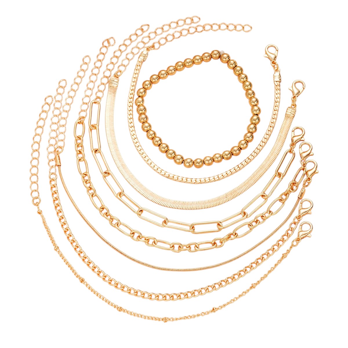 Schmuckset Armbandset Gold oder Silber KARMA