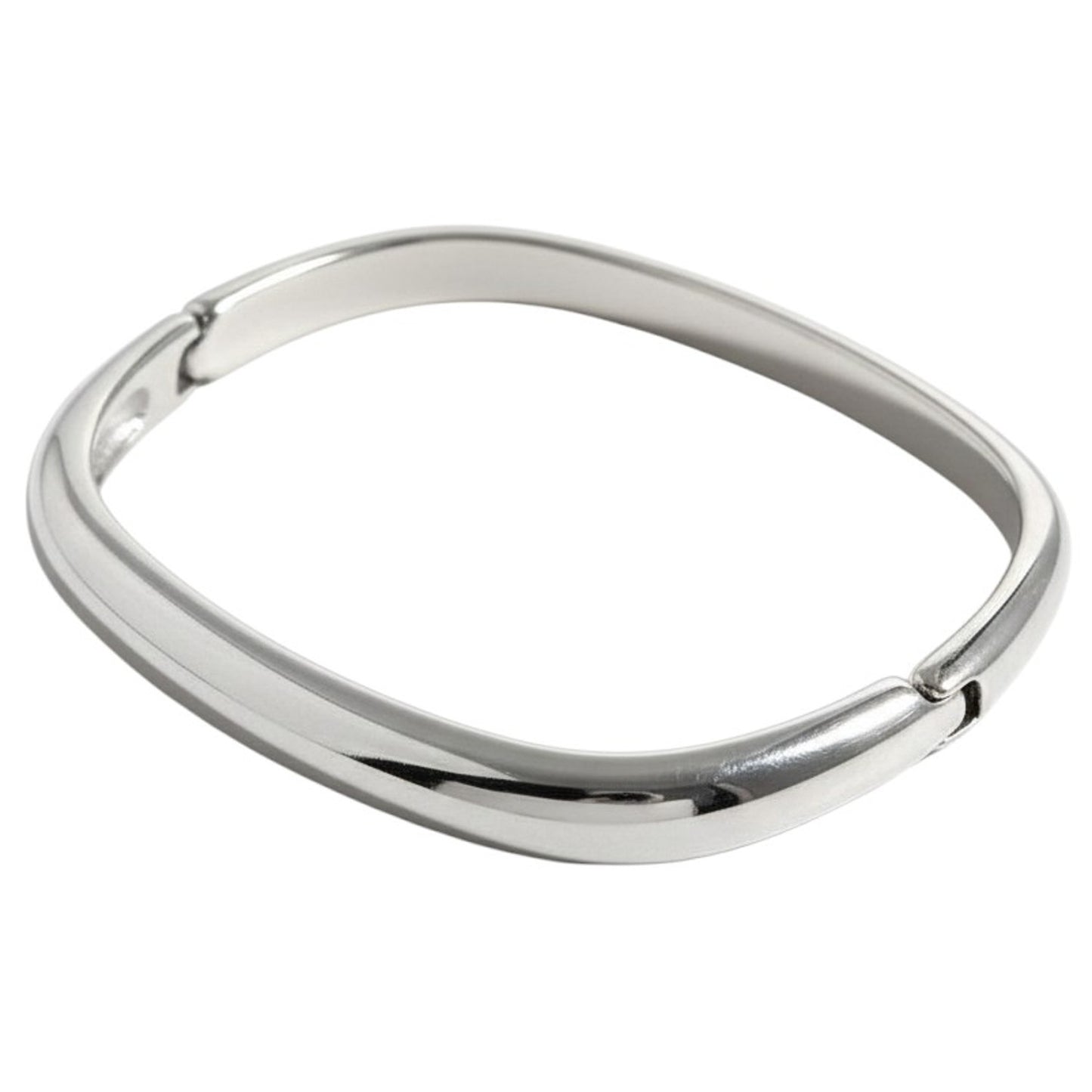 Armreif Damen Silber Edelstahl modern Karma