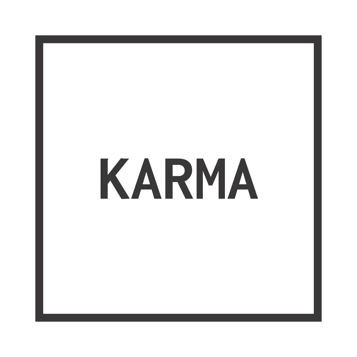 Mehrreihige Halskette Metall Gold Karma