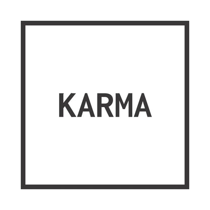 Herrenarmband Edelstahl grau KARMA