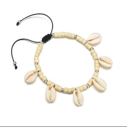 Fußkettchen Muscheln KARMA