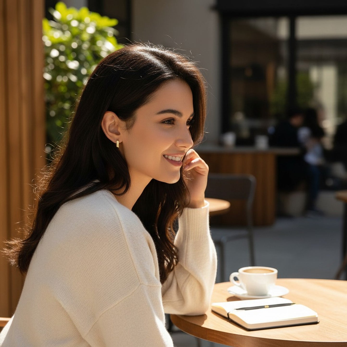 Creolen Gold Damen Ohrringe Damenohrringe