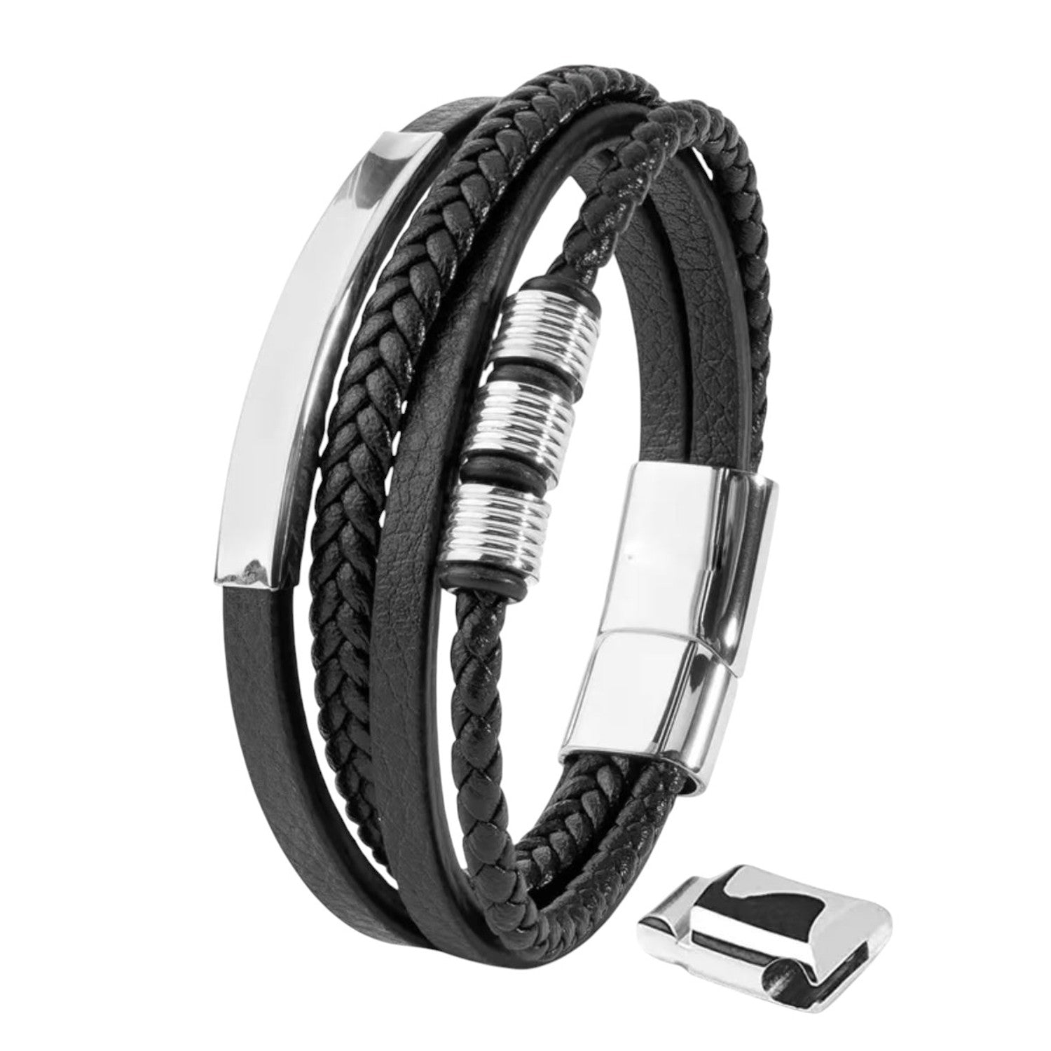 Herrenarmband Schwarz verschiedene Ausführungen KARMA