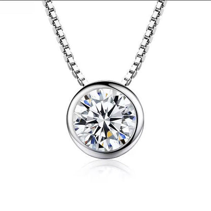 Halskette Kristall Silber 925 KARMA