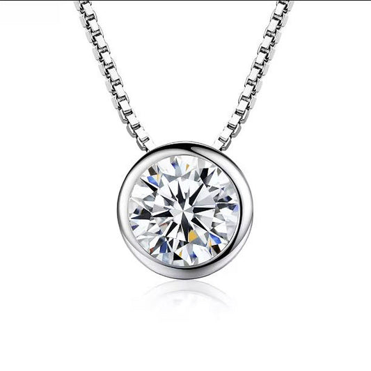 Halskette Kristall Silber 925 KARMA