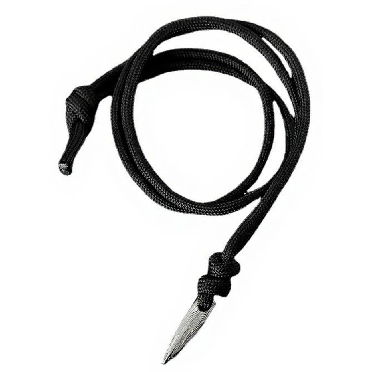 Kette mit Anhänger Schwarz Silber KARMA