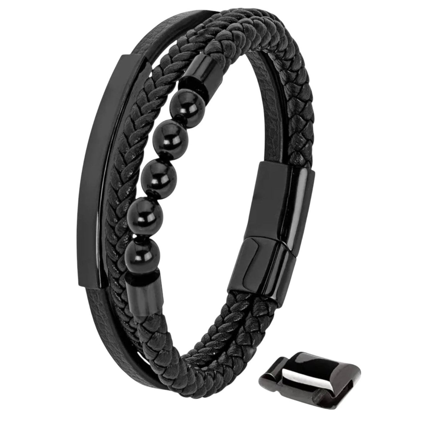 Herrenarmband Schwarz verschiedene Ausführungen KARMA
