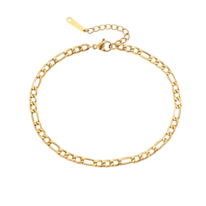 Fußkette Damen Silber oder Gold KARMA