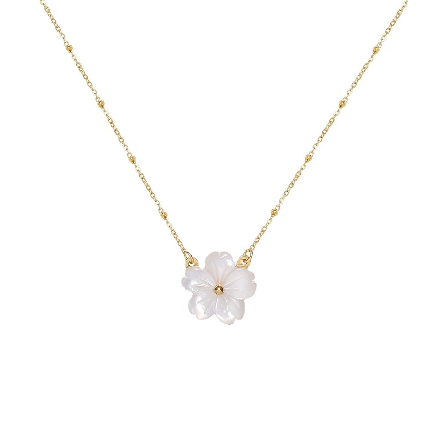 Halskette Blüte Gold KARMA