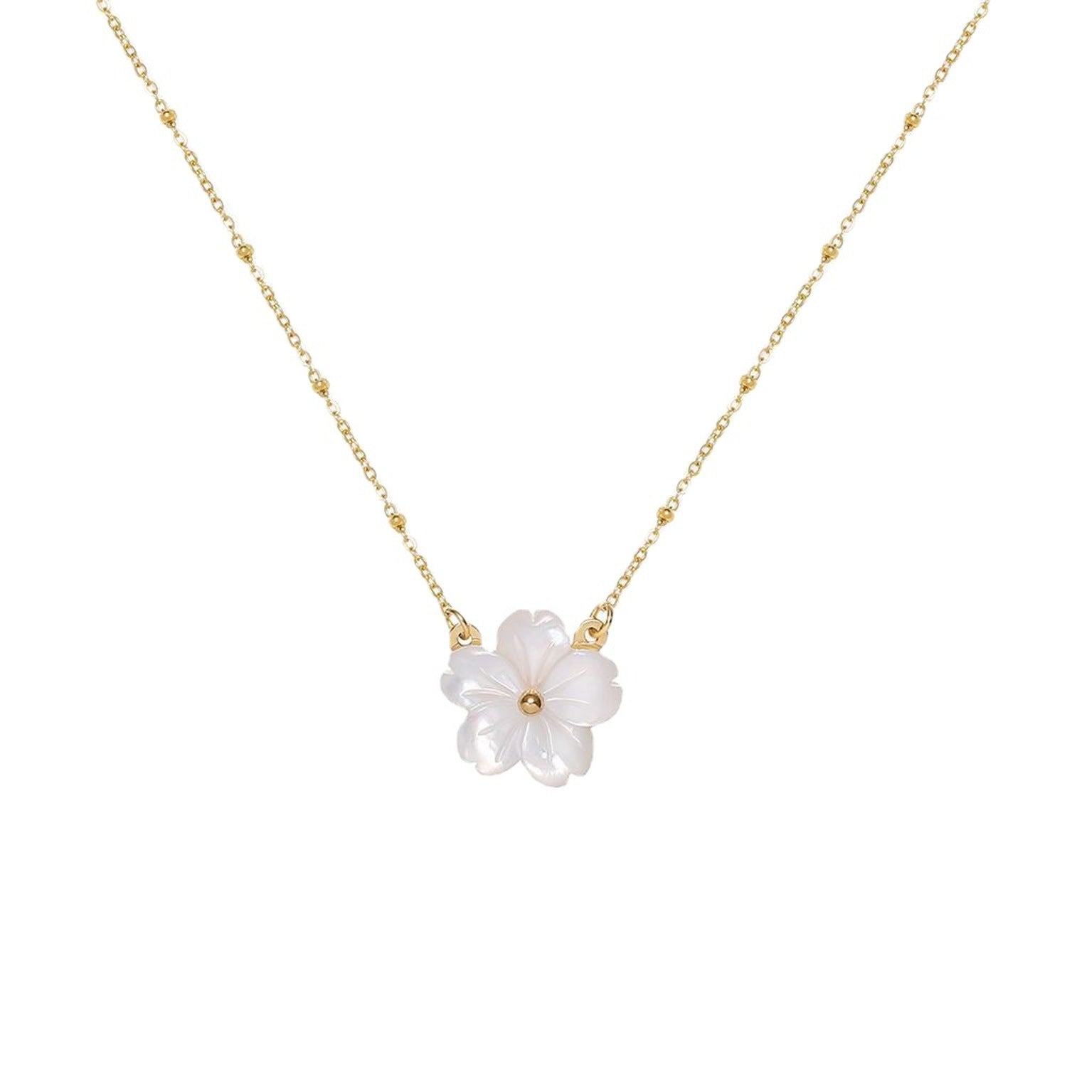 Halskette Blüte Gold KARMA