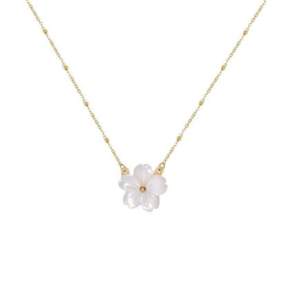 Halskette Blüte Gold KARMA