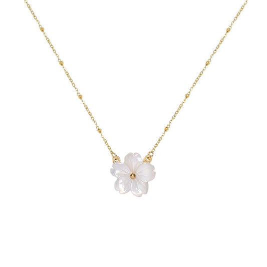Halskette Blüte Gold KARMA