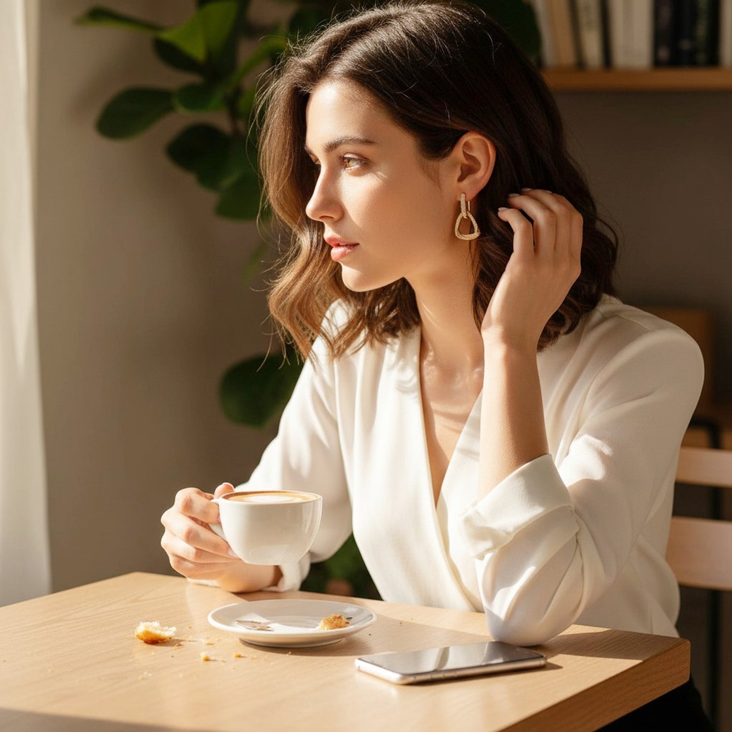 Ohrringe Kristalle Gold Damen Kristallohrringe