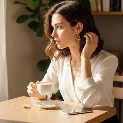 Ohrringe Kristalle Gold Damen Kristallohrringe