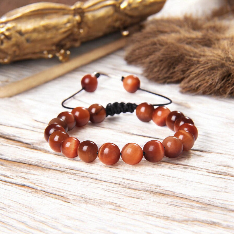 Armband Tigerauge Orange KARMA