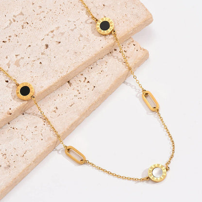 Halskette Gold Edelstahl KARMA
