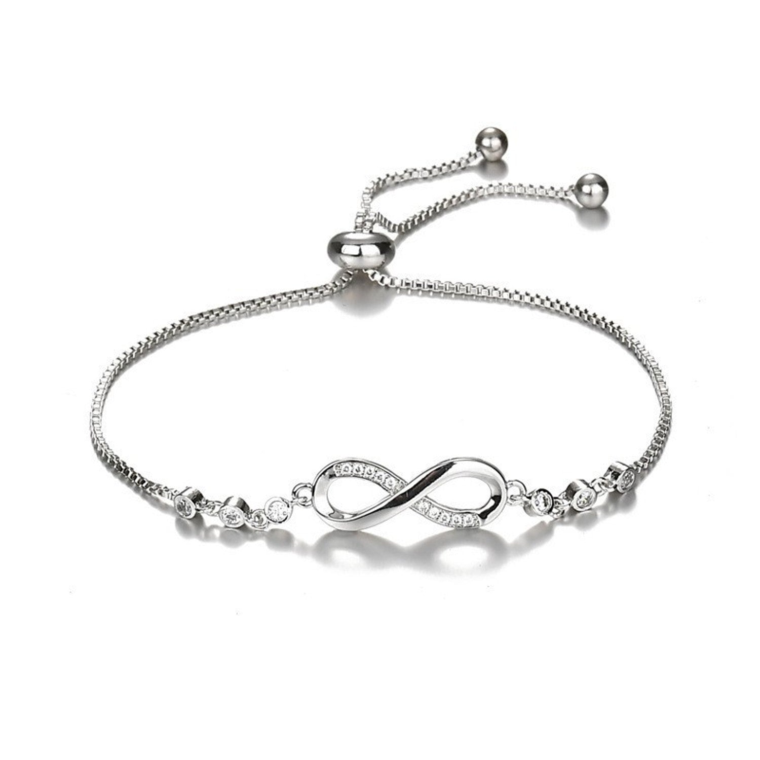 Damenarmband "Infinity" Silber 925 KARMA