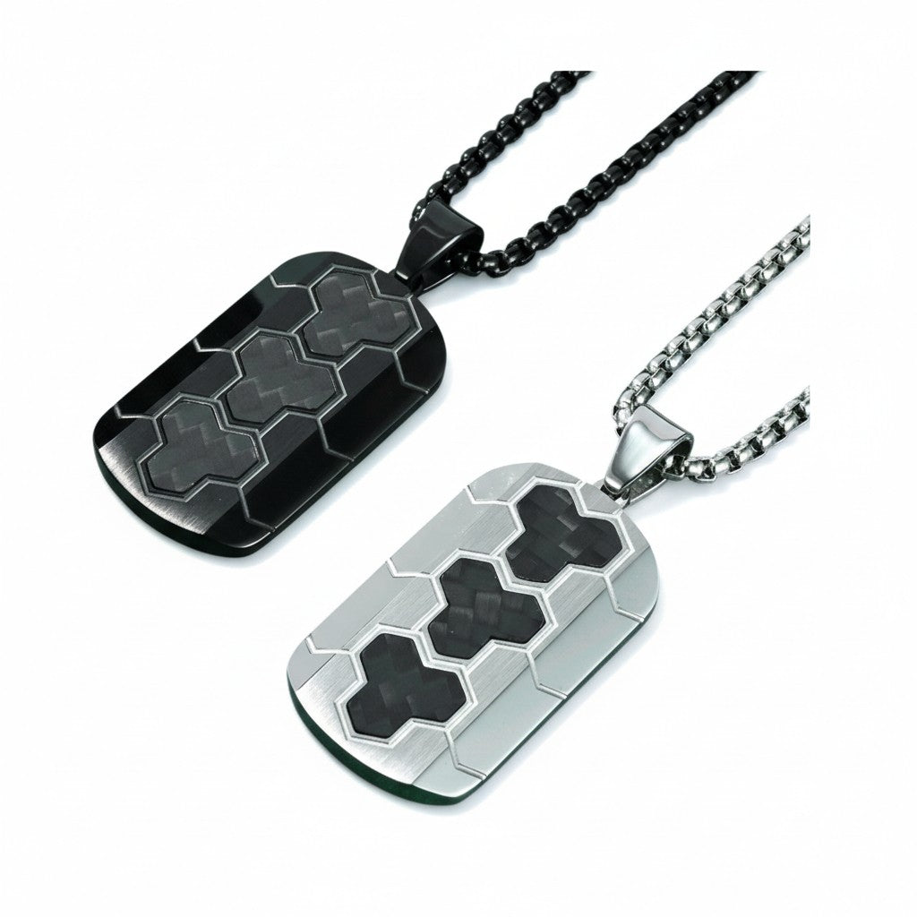 Halskette Edelstahl 60 cm Schwarz Herren Edelstahlkette wasserfest hypoallergen Karma