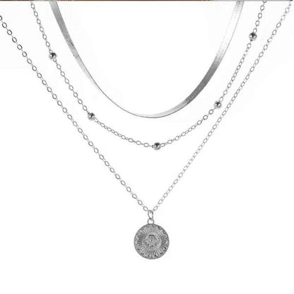 Damenkette Layer Silber KARMA