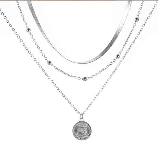 Damenkette Layer Silber KARMA
