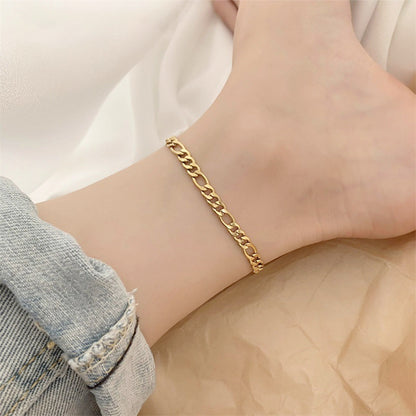 Fußkette Damen Silber oder Gold KARMA