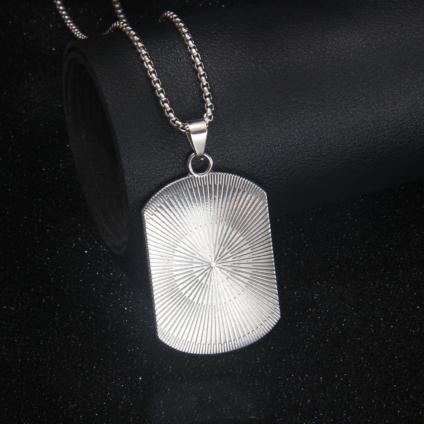 Halskette Löwe Silber Herren Edelstahl modern