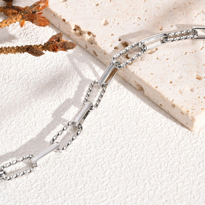 Gliederarmband Damen Gold od. Silber Karma
