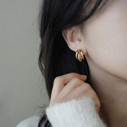 Damenhalskette mit Stein Anhänger Edelstahl Silber od. Gold modern Kette KARMA