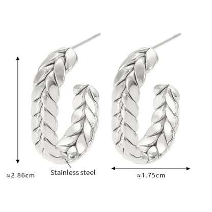 Gliederarmband Edelstahl Damen Gold oder Silber modern Armband KARMA