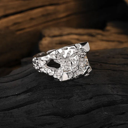 Statement Ring Damen Silber925 rhodiniert Ring modern KARMA