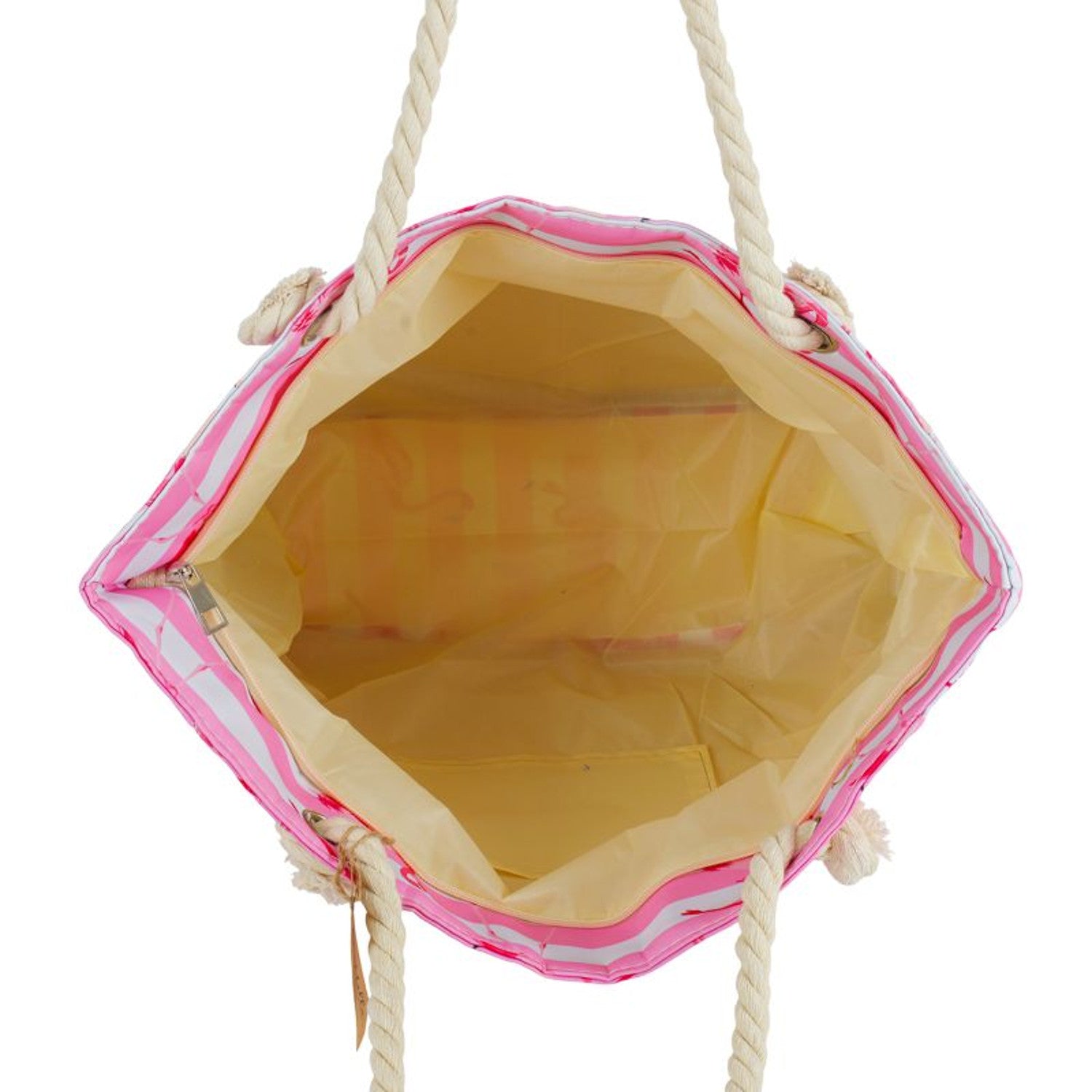 Strandtasche Flamingos Pink 51 cm modern Pooltasche Shopper Sommertasche Karma