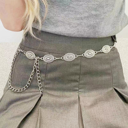 Hüftgürtel altsilber KARMA