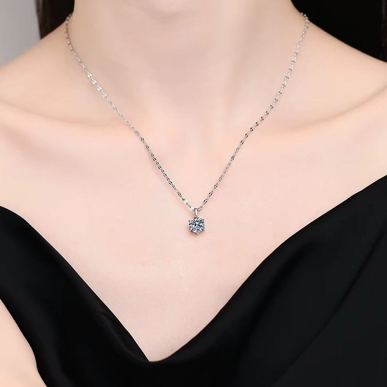 Halskette Silber925 Zirkon KARMA