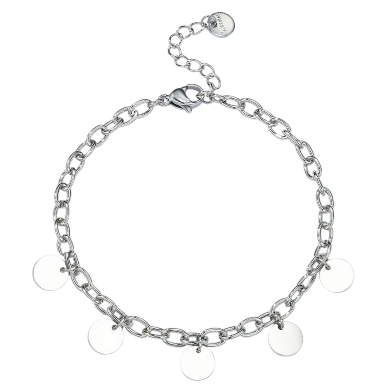 Damenarmband mit Charms Silber KARMA